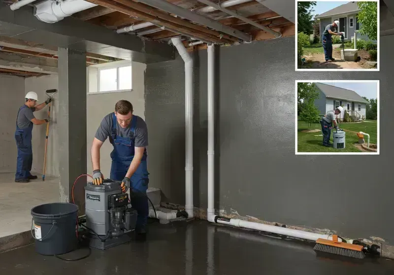 Basement Waterproofing and Flood Prevention process in Boulder Hill, IL